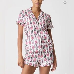 J Crew short sleeve Women's Pajama Set